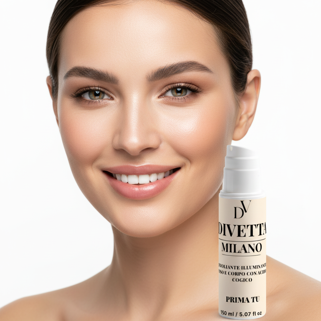 Step 3 – Result + Product exfoliant