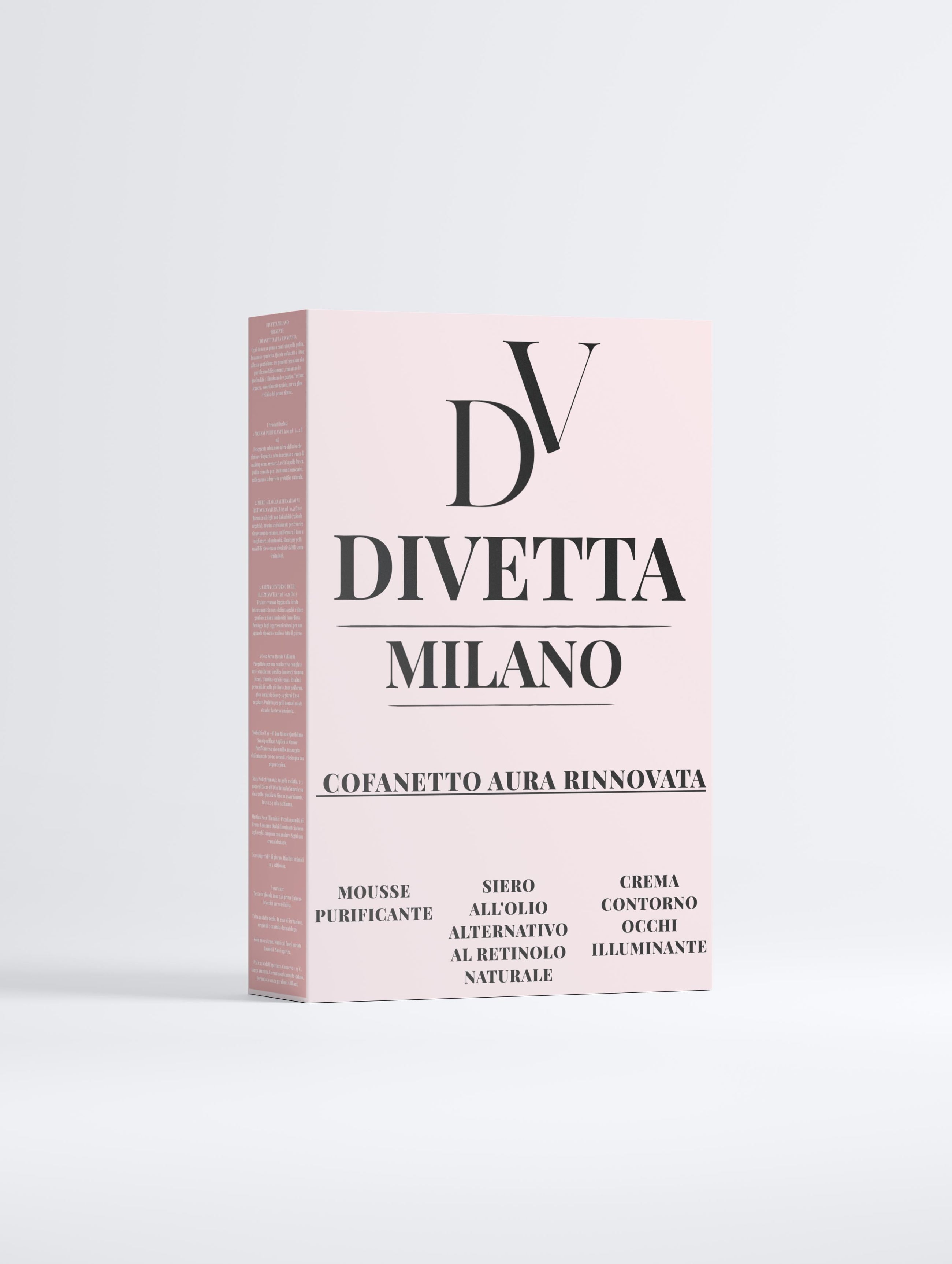 Cofanetto Aura Rinnovata - Routine Viso Rigenerante Divetta Milano