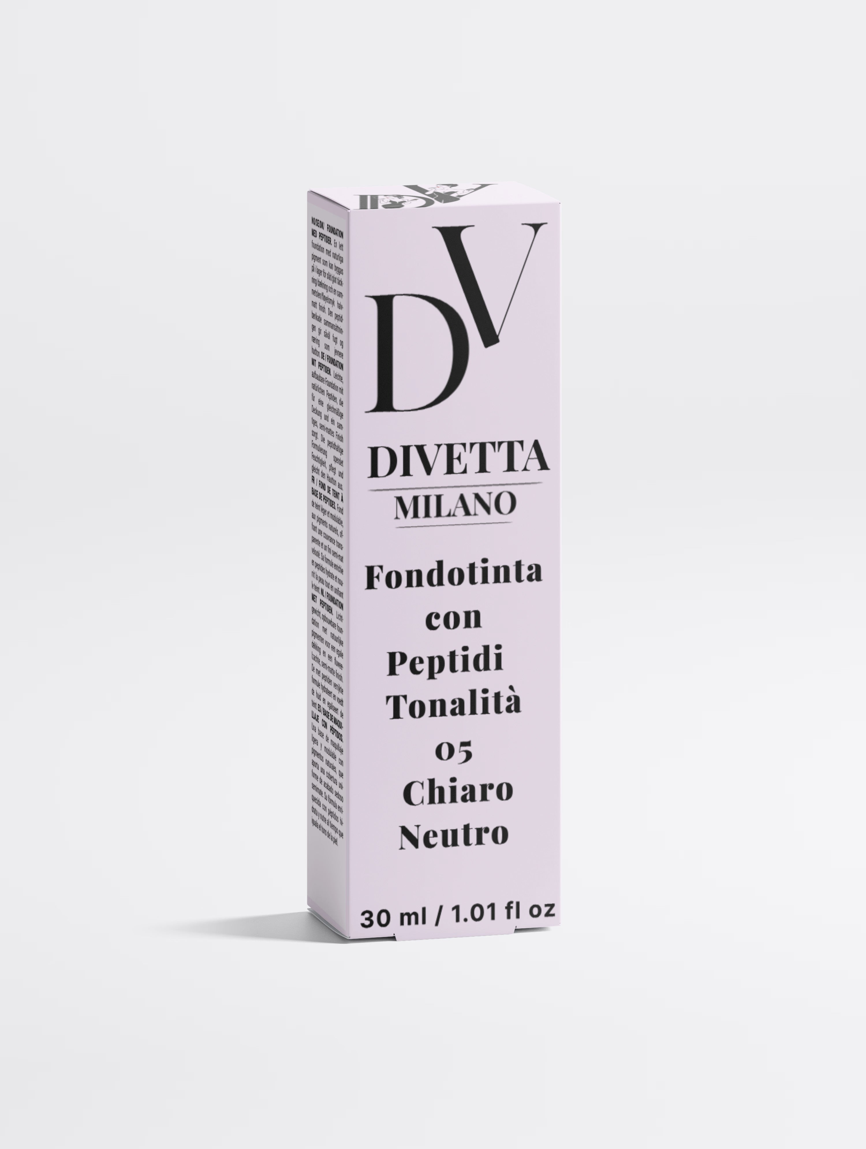 Fondotinta ai Peptidi, 05 Chiarissimo Neutro