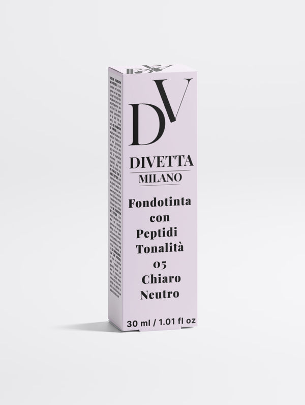 Fondotinta Vellutato con Peptidi – 05 Chiarissimo Neutro