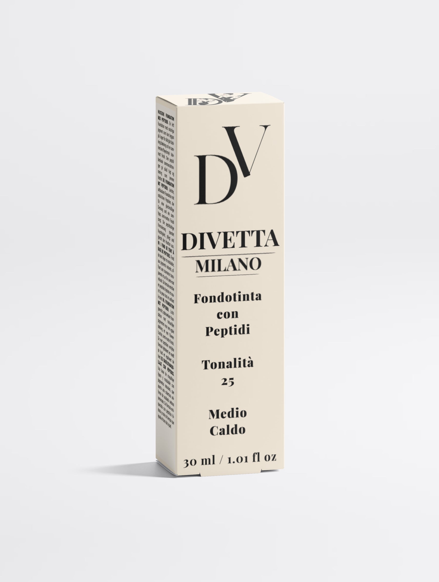 Fondotinta Vellutato con Peptidi – 25 Medio Caldo