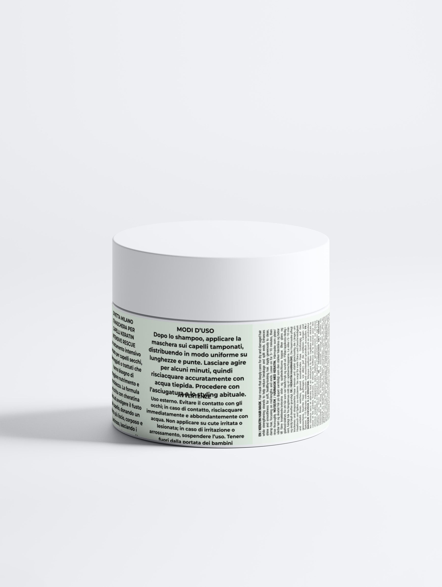 Maschera Capelli Ristrutturante alla Cheratina – Armonia Riparatrice