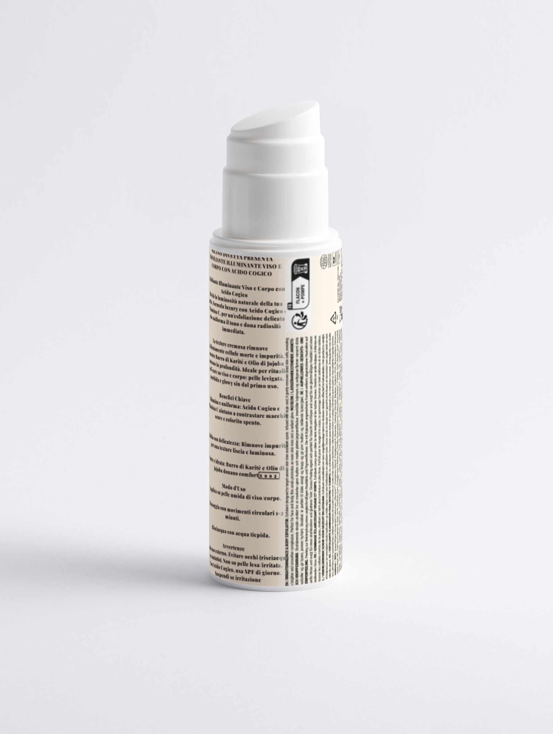 Leuchtendes Peeling – aufhellendes Peeling für Gesicht und Körper