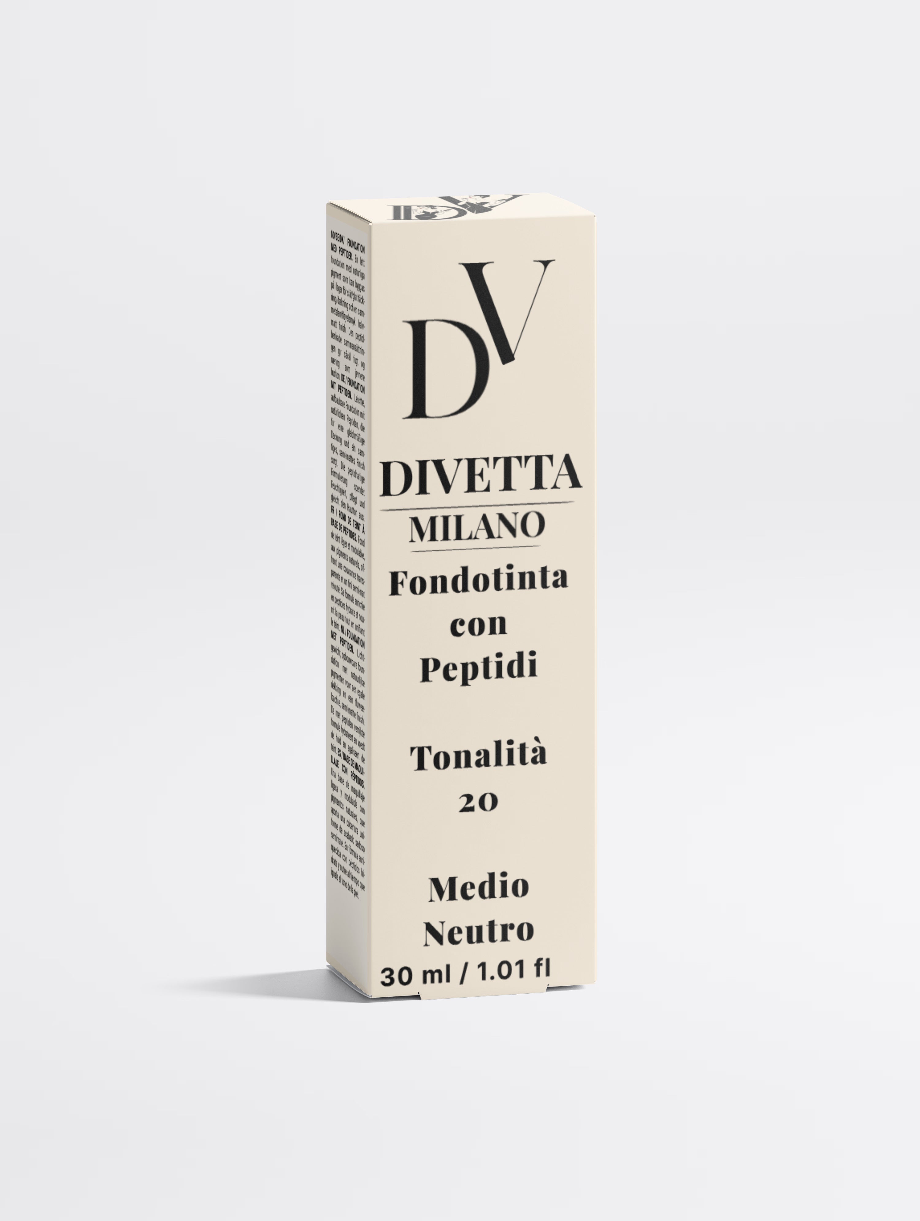 Fondotinta ai Peptidi, 20 Medio Neutro