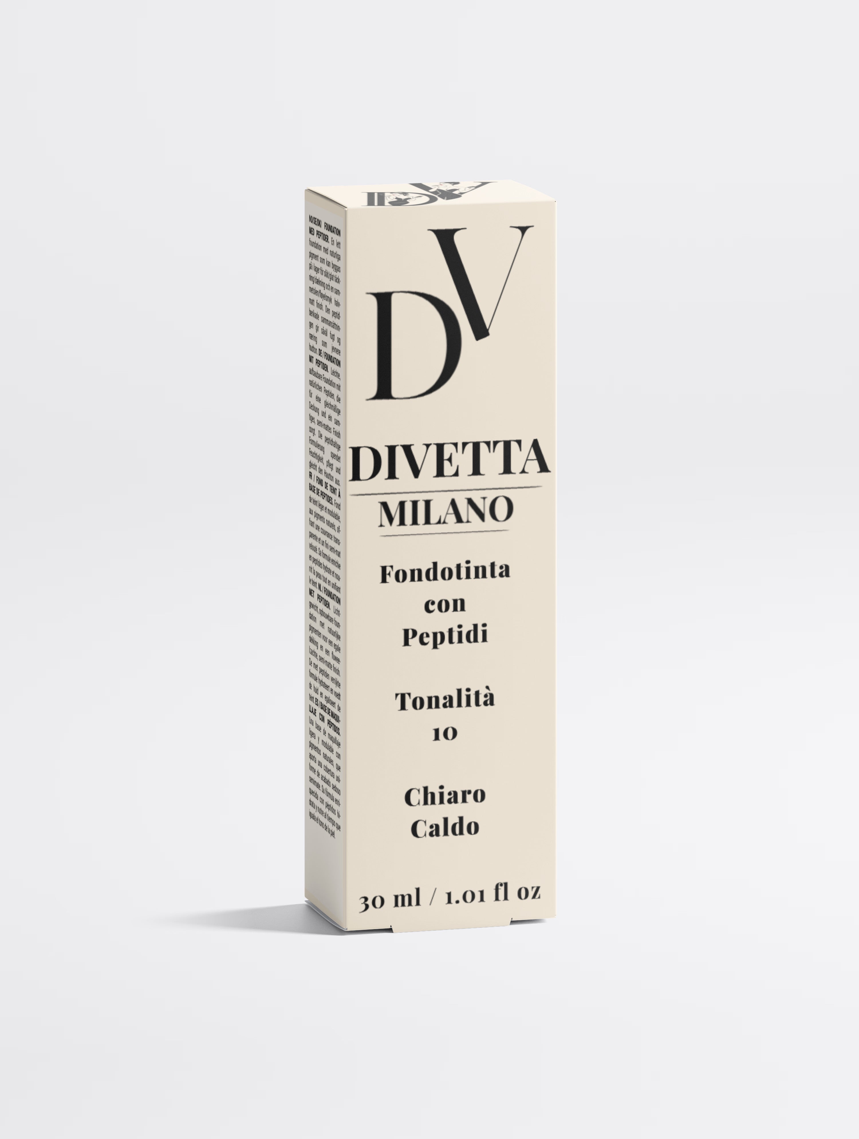 Fondotinta ai Peptidi, 10 Chiaro Caldo