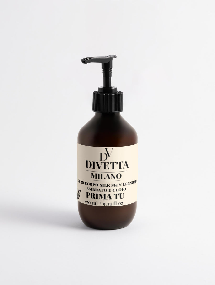 Velluto Notturno - Siero Corpo Legnoso Ambrato e Cuoio