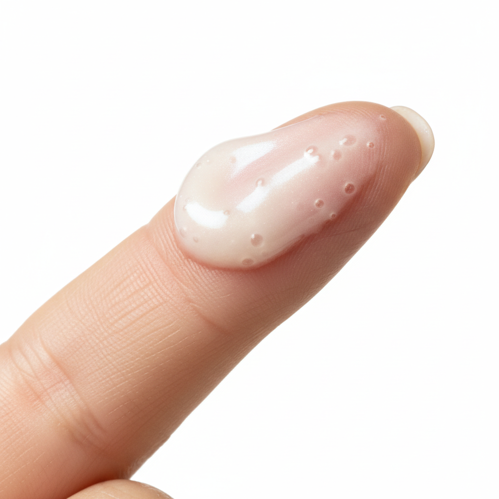 Step 1 – Macro fingertip exfoliant v2