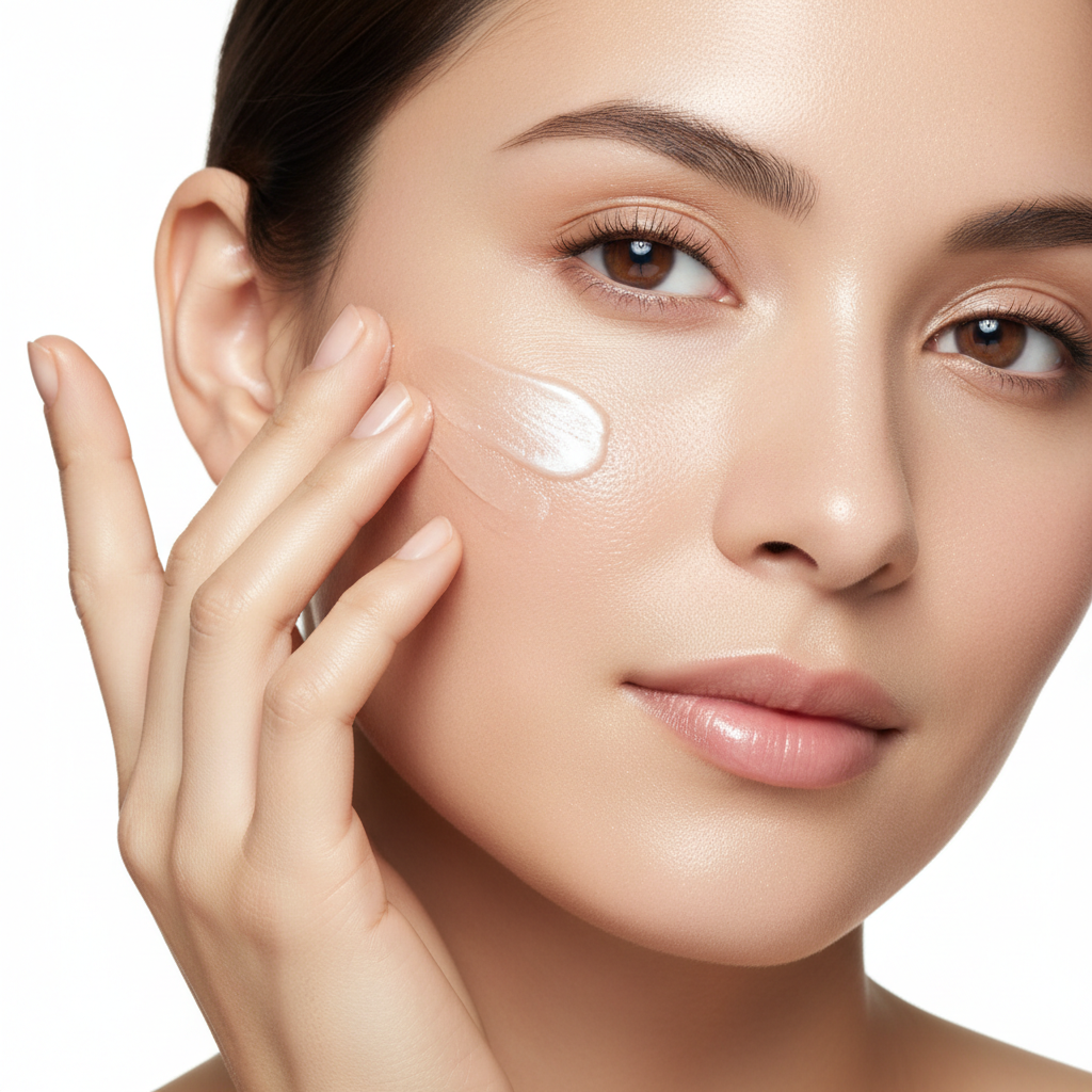 Step 2 – Application exfoliant
