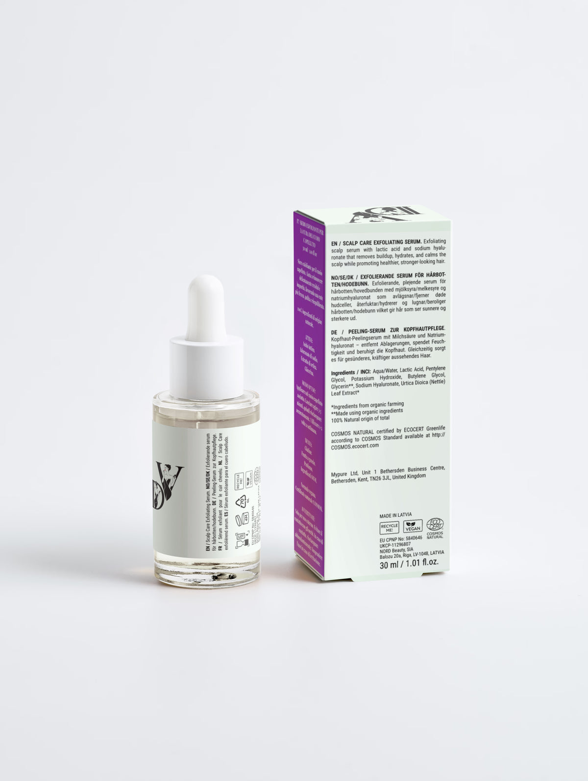 Siero Esfoliante Cuoio Capelluto con Acido Lattico