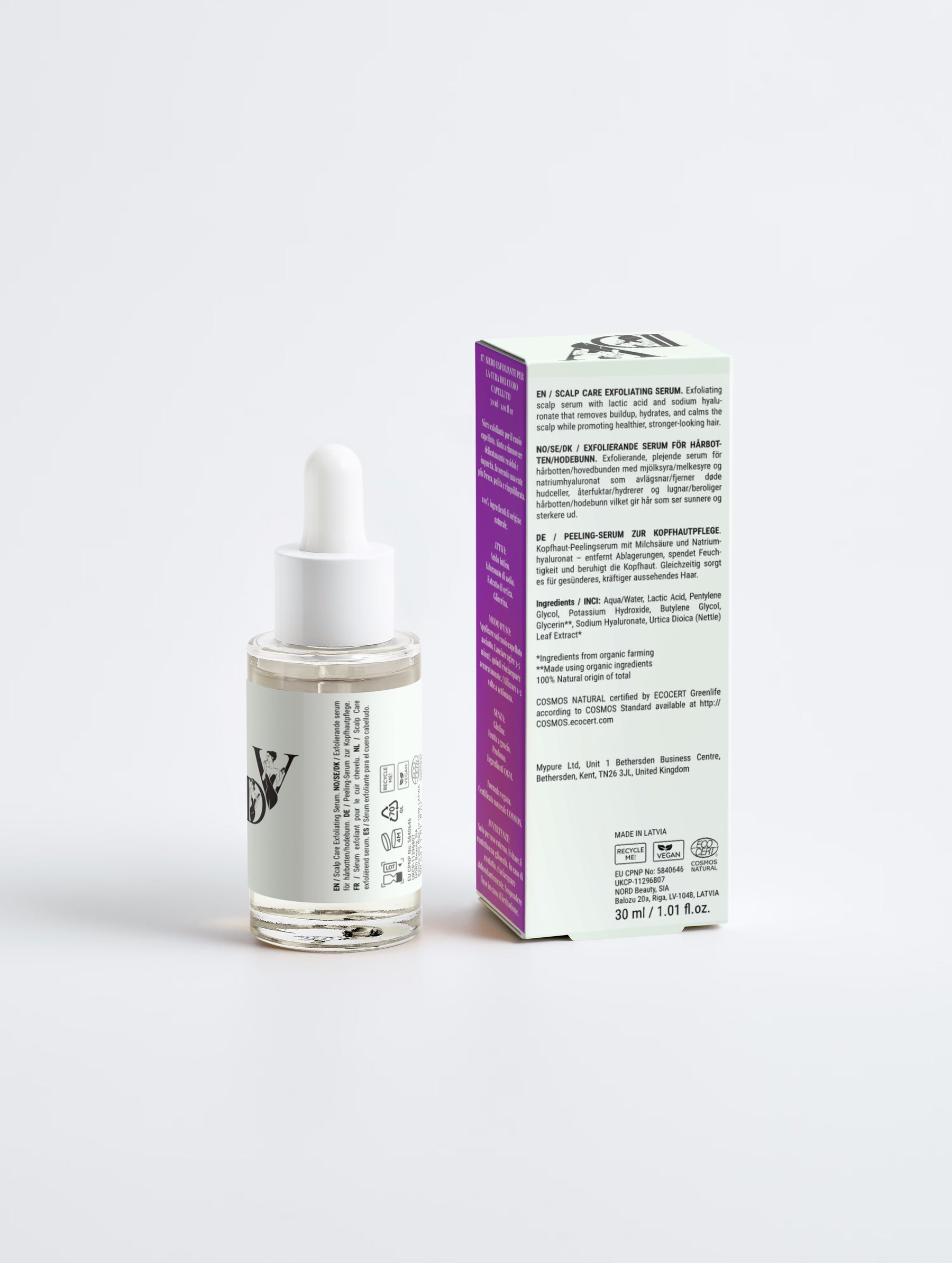 Siero Esfoliante Cuoio Capelluto con Acido Lattico