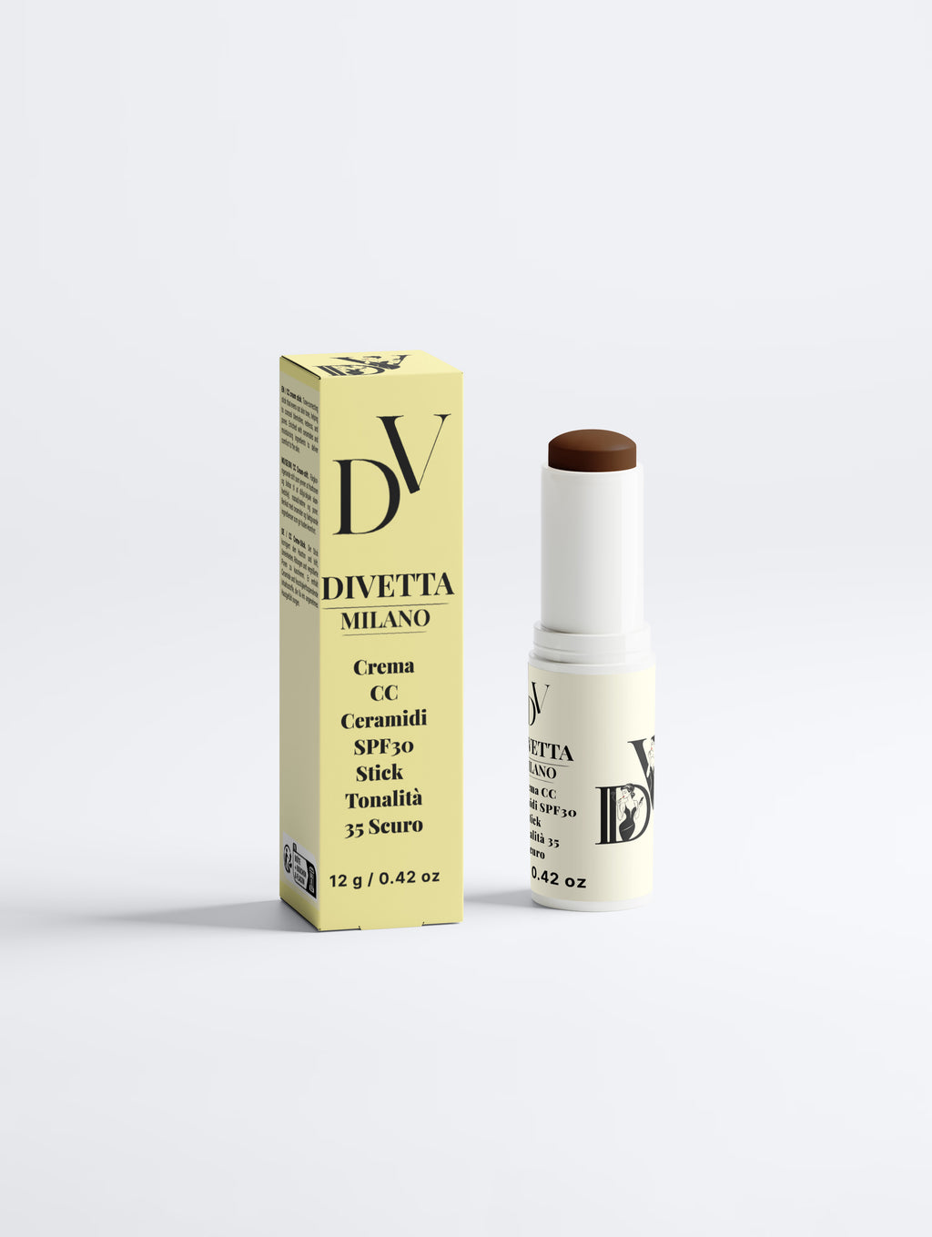CC Cream alla Ceramide SPF30 Stick, 35 Profondo