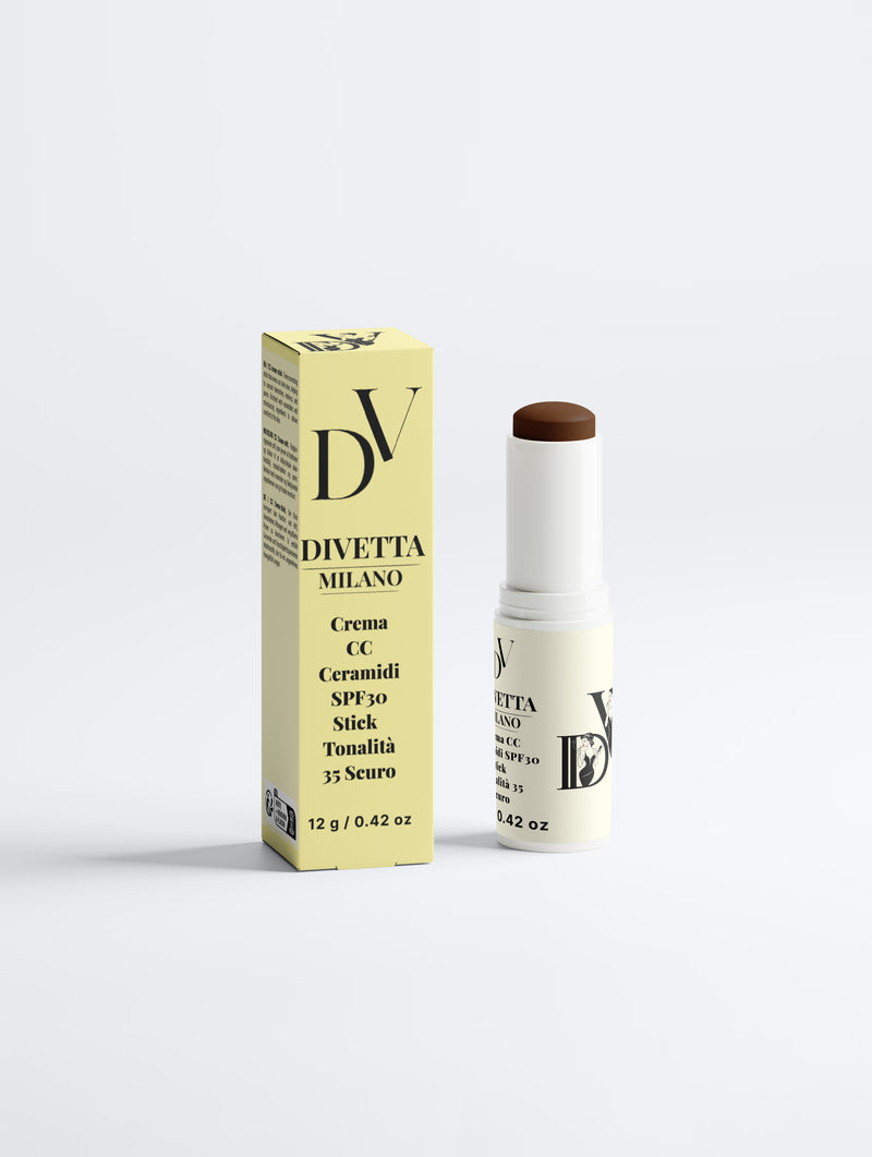CC Cream alla Ceramide SPF30 Stick, 35 Profondo